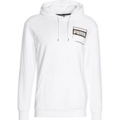 Bluzy męskie: Puma REBEL GOLD HOODY Bluza z kapturem weiss