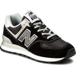 Sneakersy NEW BALANCE - ML574EGK Czarny Szary. Szare sneakersy męskie New Balance, bez zapięcia. Za 349,99 zł.