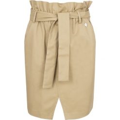 Spódnica Trussardi Jeans. Brązowe spódniczki damskie Trussardi Jeans, na co dzień, bez wzorów, z jeansu, ołówkowe. Za 429,00 zł.
