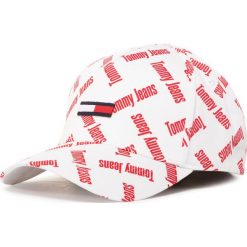 Czapka z daszkiem TOMMY JEANS - Tjw Flag Cap Print AW0AW08267 0F7. Białe czapki męskie Tommy Jeans, bez wzorów, z bawełny. Za 159,00 zł.