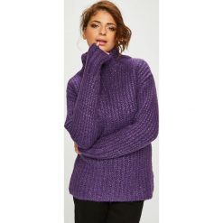 Trendyol - Sweter. Fioletowe golfy damskie Trendyol, s, z poliesteru, z krótkim rękawem. W wyprzedaży za 69,90 zł.