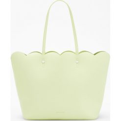 Shopper bag damskie: Torebka typu shopper – Zielony