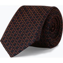 Finshley & Harding - Krawat męski z dodatkiem jedwabiu, niebieski. Niebieskie krawaty męskie Finshley & Harding, bez wzorów, eleganckie. Za 129,95 zł.