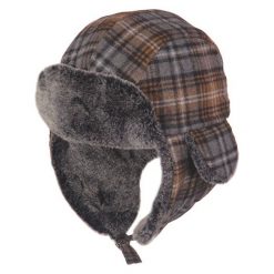 Czapki męskie: Viking Czapka Oscar brązowa r. 56 (270205256)