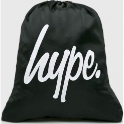 Hype - Plecak. Czarne plecaki damskie Hype, z nadrukiem, z poliesteru. W wyprzedaży za 49,90 zł.
