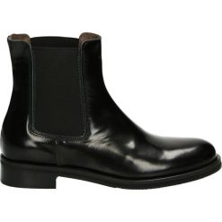 Botki - 8028 ABR NERO. Czarne botki damskie skórzane marki Venezia. Za 489,00 zł.