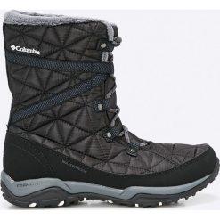 Columbia - Śniegowce Loveland Mid. Czarne śniegowce damskie Columbia, z gumy, na sznurówki. W wyprzedaży za 269,90 zł.