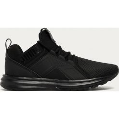 Puma - Buty Enzo Edge Mesh. Czarne sneakersy męskie Puma, z gumy, na sznurówki. Za 299,90 zł.