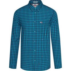 Koszula Tommy Jeans Tjm Branded Oinoham DM0DM07917. Zielone koszule męskie Tommy Jeans, xl, bez wzorów, z bawełny, casualowe, bez kołnierzyka, bez rękawów. Za 349,00 zł.