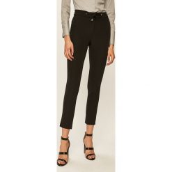 Answear - Spodnie. Czarne legginsy damskie ANSWEAR, s, z haftami, z poliesteru. Za 129,90 zł.