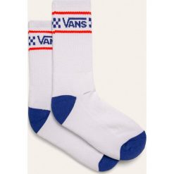 Vans - Skarpetki. Białe skarpetki damskie Vans, bez wzorów, z elastanu. Za 49,90 zł.