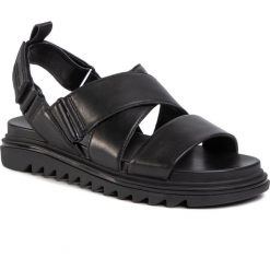 Sandały MICHAEL MICHAEL KORS - Damon 42SODAFA1L Black. Czarne klapki męskie MICHAEL Michael Kors, ze skóry, bez zapięcia. Za 779,00 zł.