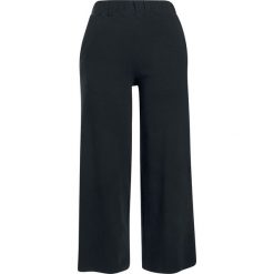 Urban Classics Ladies Culotte Spodnie damskie czarny. Czarne spodnie z wysokim stanem marki Urban Classics. Za 94,90 zł.
