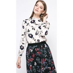 Vero Moda - Bluzka. Szare bluzki damskie marki Vero Moda, s, z wiskozy, casualowe, z okrągłym kołnierzem. W wyprzedaży za 59,90 zł.