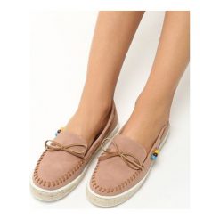 Espadryle damskie: Różowe Espadryle Orona