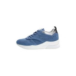 Buty Liu Jo KARLIE 14 B19009 PX025. Niebieskie trampki i tenisówki damskie Liu Jo, bez wzorów, bez zapięcia. Za 457,31 zł.