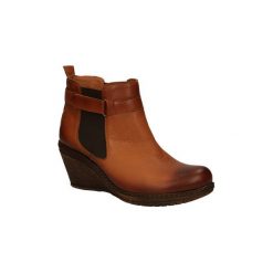 Botki Lanqier BOTKI 35C38. Brązowe botki damskie marki Lanqier. Za 159,99 zł.