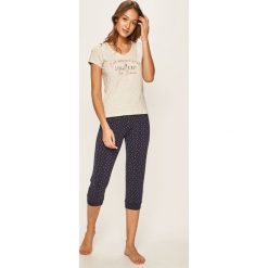 Henderson Ladies - Piżama. Szare piżamy damskie Henderson Ladies, s, z nadrukiem, z elastanu, bez rękawów. W wyprzedaży za 89,90 zł.