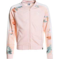 Puma CLASSICS Bluza rozpinana pearl. Różowe bluzy męskie Puma, z bawełny. W wyprzedaży za 188,10 zł.
