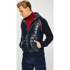 Tommy Hilfiger - Kurtka. Niebieskie kurtki męskie marki TOMMY HILFIGER, s, z poliesteru, z kapturem. W wyprzedaży za 629,90 zł.