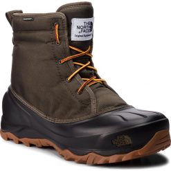 Śniegowce THE NORTH FACE - Tsumoru Boot T93MKS5UA Tarmac Green/Tnf Black. Zielone botki męskie The North Face, z materiału. Za 499,00 zł.
