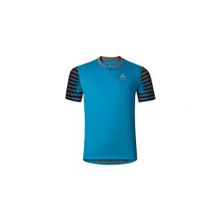 Odlo Koszulka męska Stand-up collar s/s MORZINE r.L (411252). Szare koszulki sportowe męskie Odlo, l. Za 199,95 zł.
