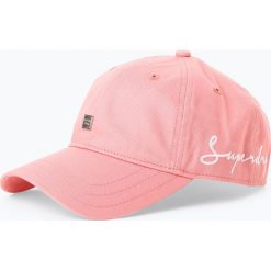 Superdry - Damska czapka z daszkiem, różowy. Różowe czapki damskie marki Superdry, z haftami. Za 129,95 zł.