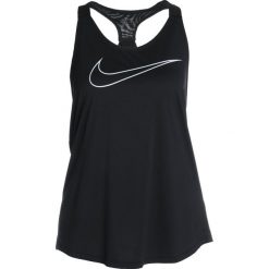 Topy sportowe damskie: Nike Performance TANK ELASTIKA Koszulka sportowa black/vast grey