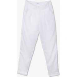Lniane spodnie damskie Linen horizon białe. Białe spodnie damskie Veva, s, ze lnu. Za 229,00 zł.
