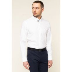 Koszula Calvin Klein Poplin K10K104956. Białe koszule męskie Calvin Klein, xxl, bez wzorów, z elastanu, casualowe, bez kołnierzyka, bez rękawów. Za 299,00 zł.