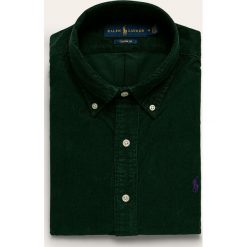 Polo Ralph Lauren - Koszula. Zielone koszule męskie Polo Ralph Lauren, xxl, bez wzorów, z bawełny, casualowe, polo, z długim rękawem. W wyprzedaży za 379,90 zł.