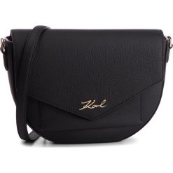Torebka KARL LAGERFELD - 91KW3024 Black. Czarne listonoszki damskie KARL LAGERFELD, bez wzorów, ze skóry, bez dodatków. W wyprzedaży za 679,00 zł.