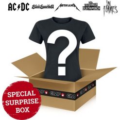 Surprise Metal/Rock Shirt Ein Metal/Rock Shirt unserer Wahl Koszulka damska standard. Brązowe bluzki damskie marki Surprise Metal/Rock Shirt, l, rockowe. Za 29,90 zł.