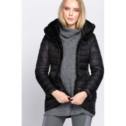 Czarna Kurtka Rock Your Body. Czarne bomberki damskie Born2be, na zimę, l. Za 109,99 zł.