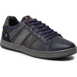 Sneakersy WRANGLER - Marshall Paso WM92120A Navy 016. Niebieskie sneakersy męskie Wrangler, z materiału. W wyprzedaży za 189,00 zł.