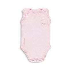 Baby's Only, Body tkane, Różowe, rozmiar 62 SUPER PROMOCJA -50%. Różowe body niemowlęce Babys Only, bez wzorów, bez rękawów. Za 66,33 zł.