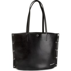 Torebka CALVIN KLEIN JEANS - Rivet Ew Tote W/ Round Bottom K60K605810 Bds. Czarne torebki klasyczne damskie Calvin Klein Jeans, bez wzorów, z jeansu, klasyczne, bez dodatków. W wyprzedaży za 589,00 zł.
