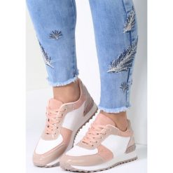 Różowe Sneakersy All The Way. Różowe buty sportowe damskie marki vices, z lakierowanej skóry. Za 69,99 zł.