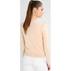 Swetry klasyczne damskie: Oasis POINTELLE DOUBLE FRILL CUFF Sweter nude
