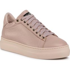 Sneakersy STOKTON - 685-D-FW20 Bottalato Malva. Różowe półbuty damskie Stokton, ze skóry. Za 869,00 zł.