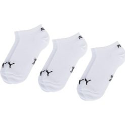 Zestaw 3 par niskich skarpet unisex PUMA - 261080001 White 300. Białe skarpetki damskie Puma, bez wzorów, z elastanu. Za 39,99 zł.