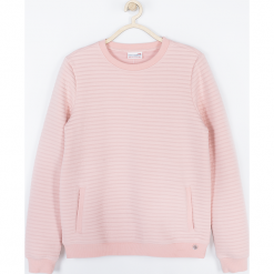 Bluza. Czerwone bluzy dziewczęce rozpinane FAVORITE, z elastanu, z długim rękawem, długie. Za 99,90 zł.