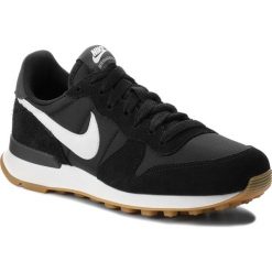 Buty NIKE - Internationalist 828407 021 Black/Summit White/Anthracite. Czarne półbuty damskie Nike, na co dzień, bez wzorów, z zamszu, bez obcasa, na płaskiej podeszwie, bez zapięcia. W wyprzedaży za 269,00 zł.