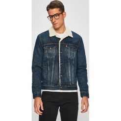 Levi's - Kurtka jeansowa. Niebieskie płaszcze męskie Levi's®, s, bez wzorów, z bawełny, krótkie, bez kaptura. W wyprzedaży za 359,90 zł.