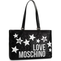 Torebka LOVE MOSCHINO JC4084PP1ALM0000. Czarne torebki klasyczne damskie Love Moschino, bez wzorów, na ramię, bez dodatków. W wyprzedaży za 499,00 zł.