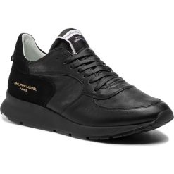 Sneakersy PHILIPPE MODEL - Montecarlo NTLU WW05 Noir/Noir. Czarne sneakersy męskie marki Philippe Model, na co dzień, bez wzorów, ze skóry, bez zapięcia. Za 1479,00 zł.