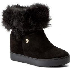Buty zimowe damskie: Botki LIU JO – Sneaker Zeppa Olivia S67231 P0298 Nero 22222