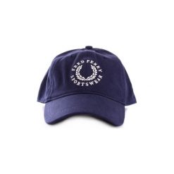 Czapki z daszkiem Fred Perry HW5633. Niebieskie czapki męskie Fred Perry, bez wzorów. Za 295,67 zł.