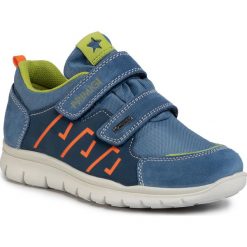 Sneakersy PRIMIGI - GORE-TEX 5373100 S Blue. Niebieskie trampki chłopięce Primigi, bez wzorów, z zamszu, na rzepy. Za 329,00 zł.
