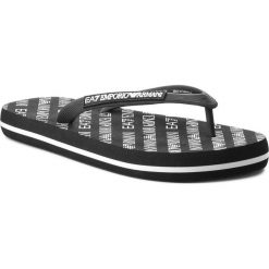 Japonki EA7 EMPORIO ARMANI - XCQ001 XCC07 00002 Black. Czarne japonki damskie marki EA7 Emporio Armani, z tworzywa sztucznego. Za 269,00 zł.